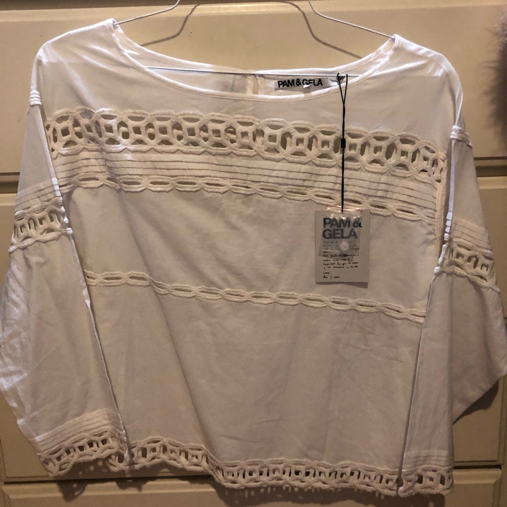 Pam & Gela white top!